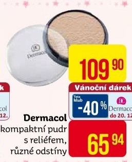 Pudr s reliéfem krajky Dermacol