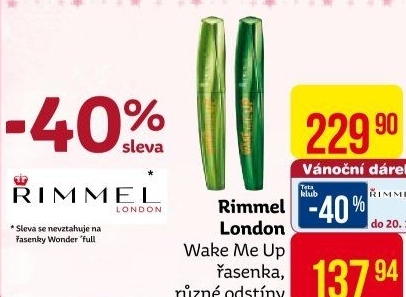 Řasenka Wake Me Up Rimmel