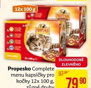 Kapsičky pro kočky Propesko