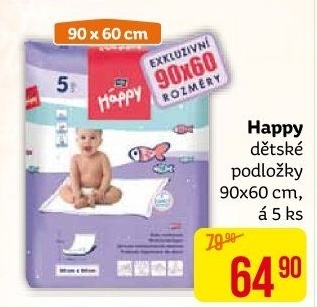 Podložky přebalovací Háppy Bella