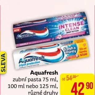 Pasta na zuby Aquafresh