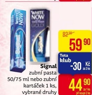 Pasty na zuby Signal
