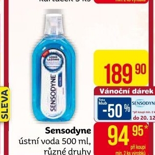 Ústní voda Sensodyne