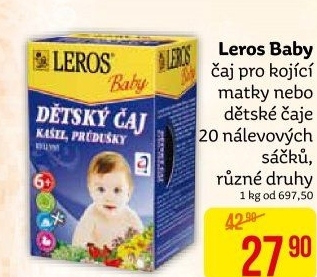 Čaj dětský Baby Leros