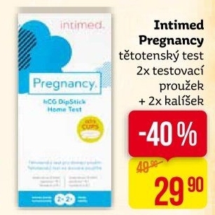 Těhotenský test IntiMed
