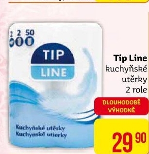 Utěrky kuchyňské Tip Line