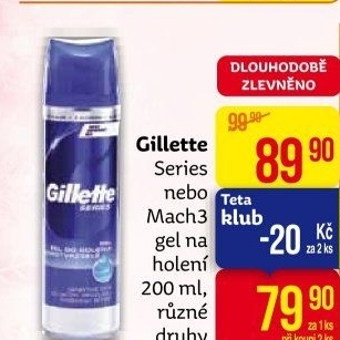 Gel na holení pánský Series Gillette