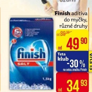 Přípravky do myčky Finish
