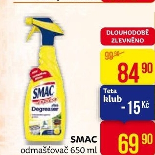 Odmašťovač Smac Express