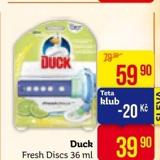 WC blok bodový Fresh Discs Duck