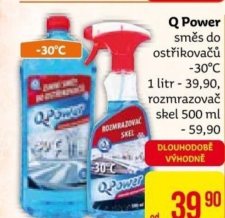 Směs do ostřikovačů Q Power