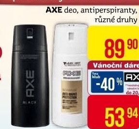Deodoranty Axe