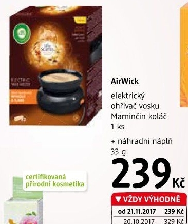Elektrický ohřívač vosku Life Scents Air Wick