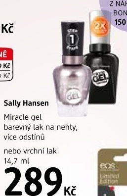 Lak na nehty gelový Miracle Sally Hansen