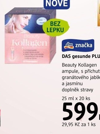 Doplněk stravy Beauty Kollagen Das gesunde Plus