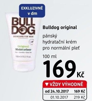 Krém pleťový pánský hydratační Bulldog