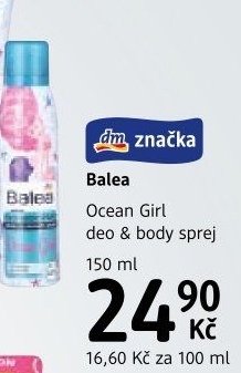 Deodorant sprej Balea