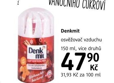 Osvěžovač vzduchu ve spreji Denkmit