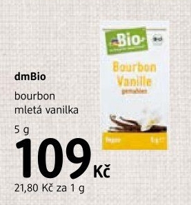 Koření vanilka mletá Bourbon dm Bio