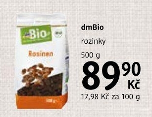 Rozinky dm Bio