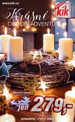 akční leták Kik textil 22.11.2017-5.12.2017