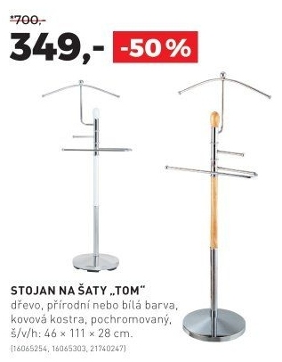 Stojan na šaty TOM