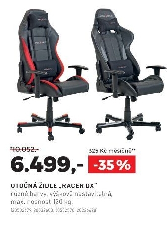 Otočná židle RACER