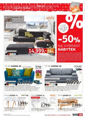akční leták XXXLutz 27.11.2017-3.12.2017
