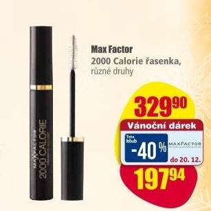Řasenka Calorie 2000 Max Factor