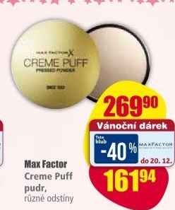 Pudr Creme Puff Max Factor