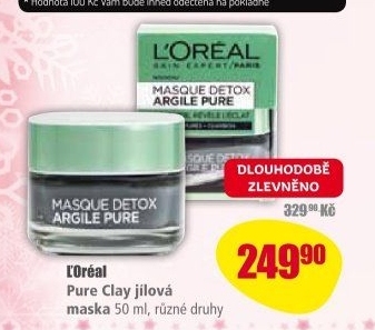 Pleťová maska Pure Clay L'oréal