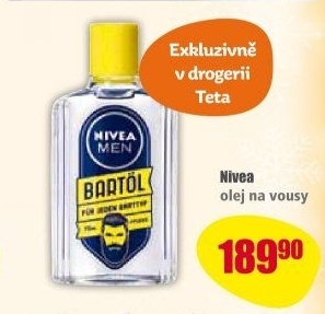 Olej na vousy Nivea