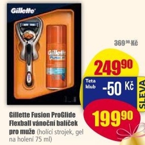 Dárková kazeta Flexball Proglide Fusion Gillette