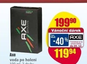 Voda po holení Axe