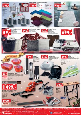 akční leták UNI HOBBY 30.11.2017-10.12.2017