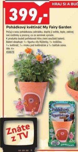 Pohádkový květináč My Fairy Garden