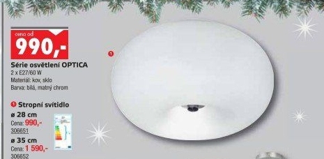 Stropní svítidlo Optica Eglo