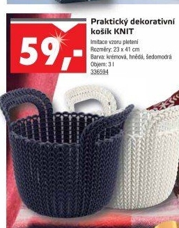 Košík Knit Curver