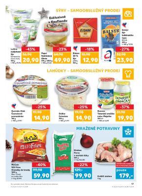 akční leták Kaufland 30.11.2017-6.12.2017