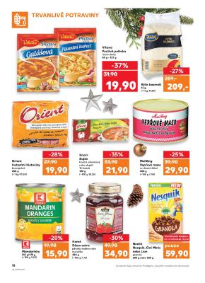 akční leták Kaufland 30.11.2017-6.12.2017
