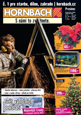 akční leták Hornbach 29.11.2017-2.1.2018