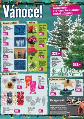 akční leták Hornbach 29.11.2017-2.1.2018