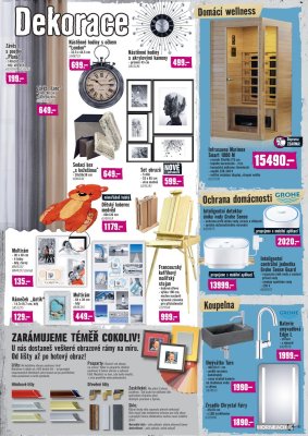 akční leták Hornbach 29.11.2017-2.1.2018