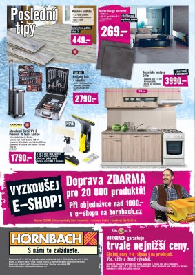 akční leták Hornbach 29.11.2017-2.1.2018