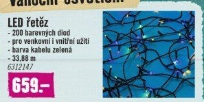 LED světelný řetěz Lafiora