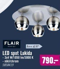 LED bodové svítidlo Lukida Flair