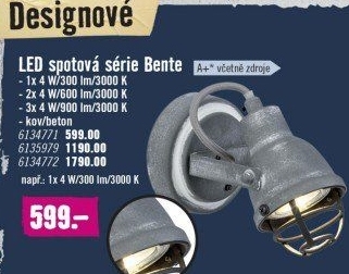 Bodové svítidlo Bente Brilliant