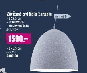 Závěsnésvítidlo Sabaria Eglo