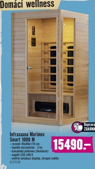 Infrasauna Marimex Smart 1000 M