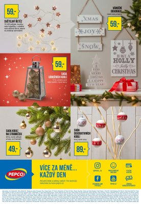 akční leták PEPCO 1.12.2017-7.12.2017